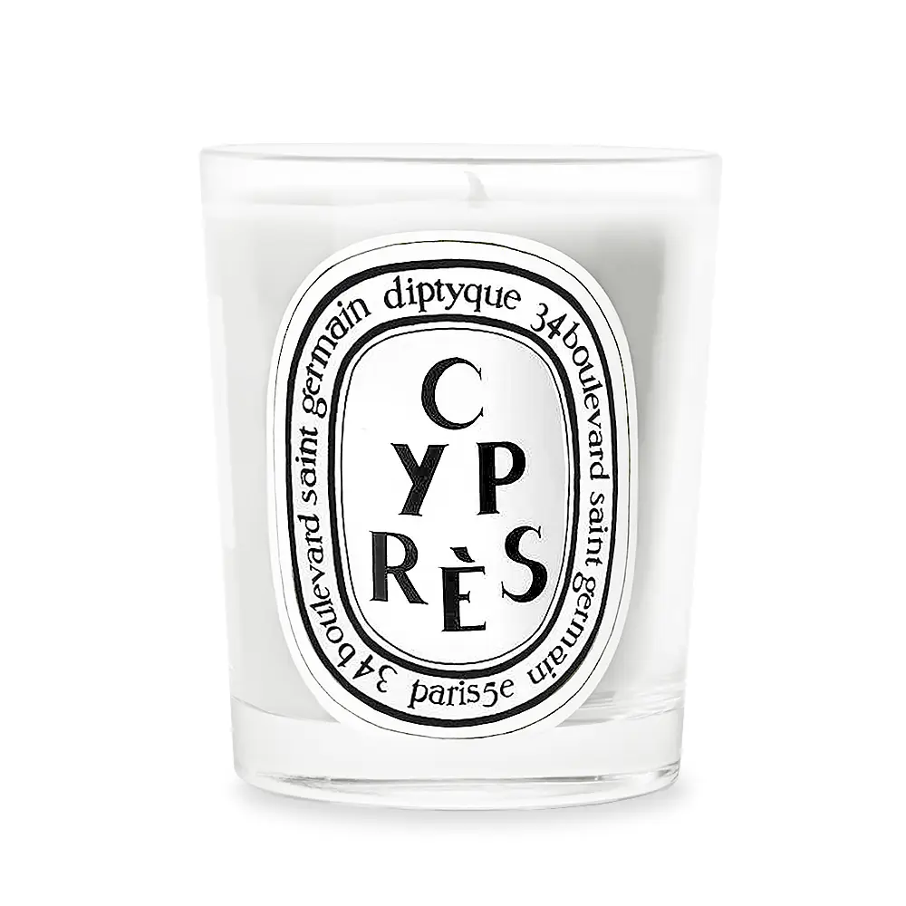 Diptyque 香氛蠟燭 190g 多款任選(清水百合/柏樹/含羞草/梔子花/墨西哥橙花/茉莉/清雅水煙/香丸/) 國際航空版-柏樹