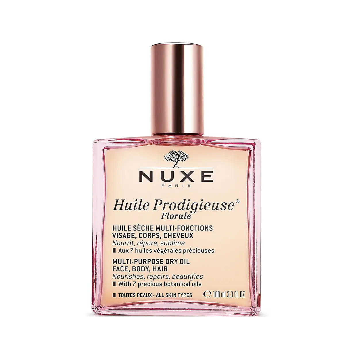 NUXE 巴黎歐樹 全效花香精華油 100ml 國際航空版