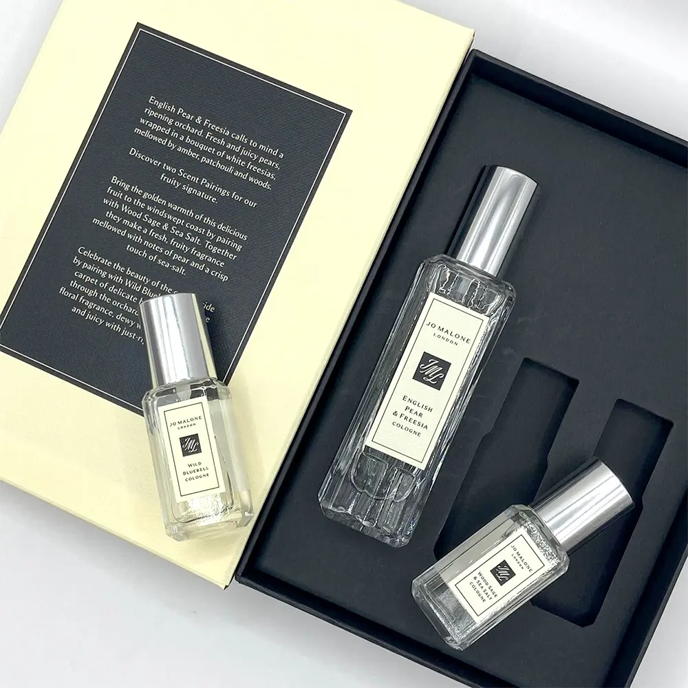 Jo Malone 經典鞣香香氛禮盒(英國梨與小蒼蘭30ml +藍風鈴9ml+鼠尾草與