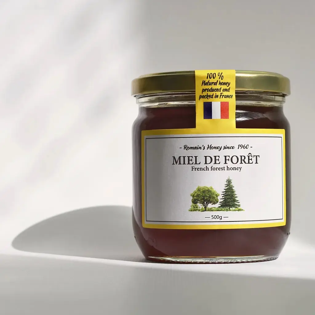 【法國羅曼蜂蜜】森林蜂蜜 MIEL DE FOR&Ecirc;T(500g/罐)