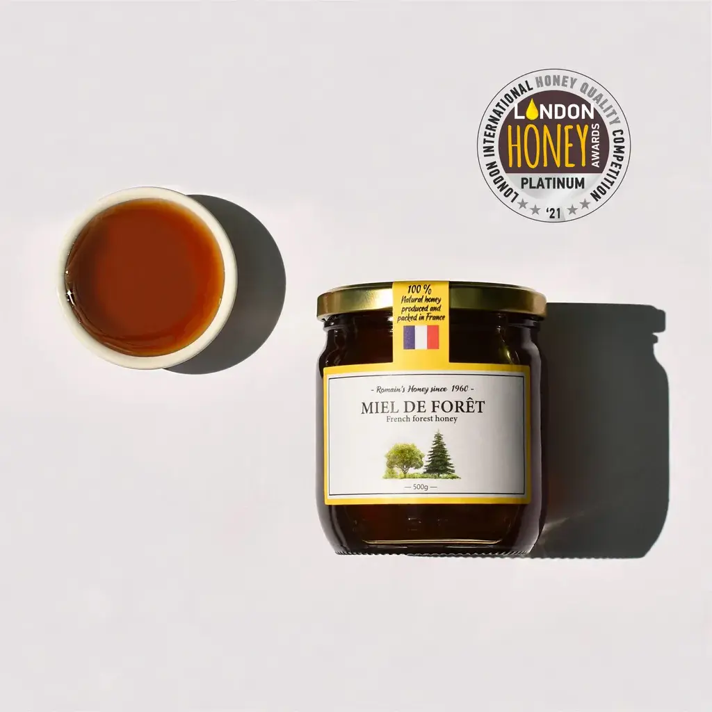 【法國羅曼蜂蜜】森林蜂蜜 MIEL DE FOR&Ecirc;T(500g/罐)