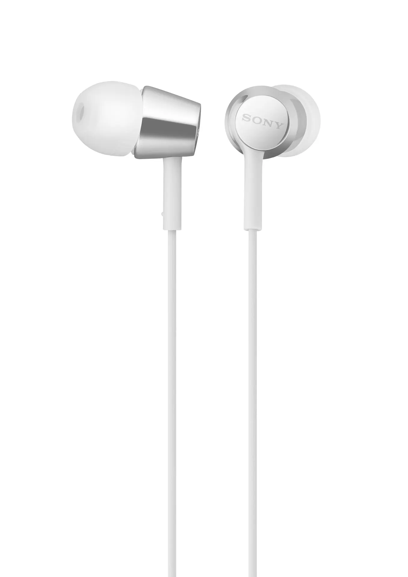 【SONY】入耳式立體聲耳機 MDR-EX155AP#白色-白色