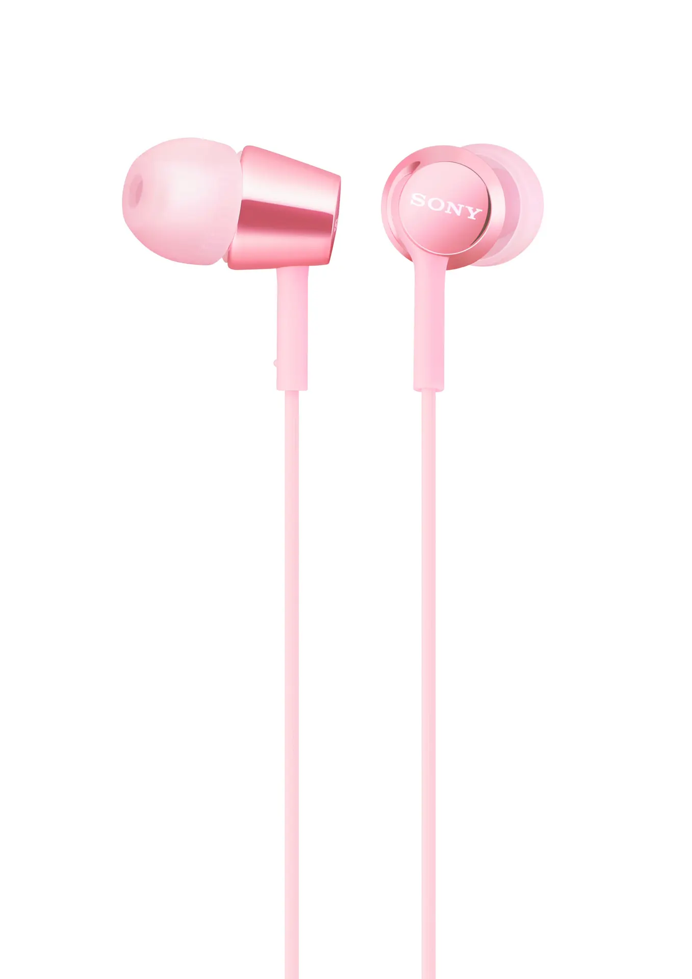 【SONY】入耳式立體聲耳機 MDR-EX155AP#粉色-粉色