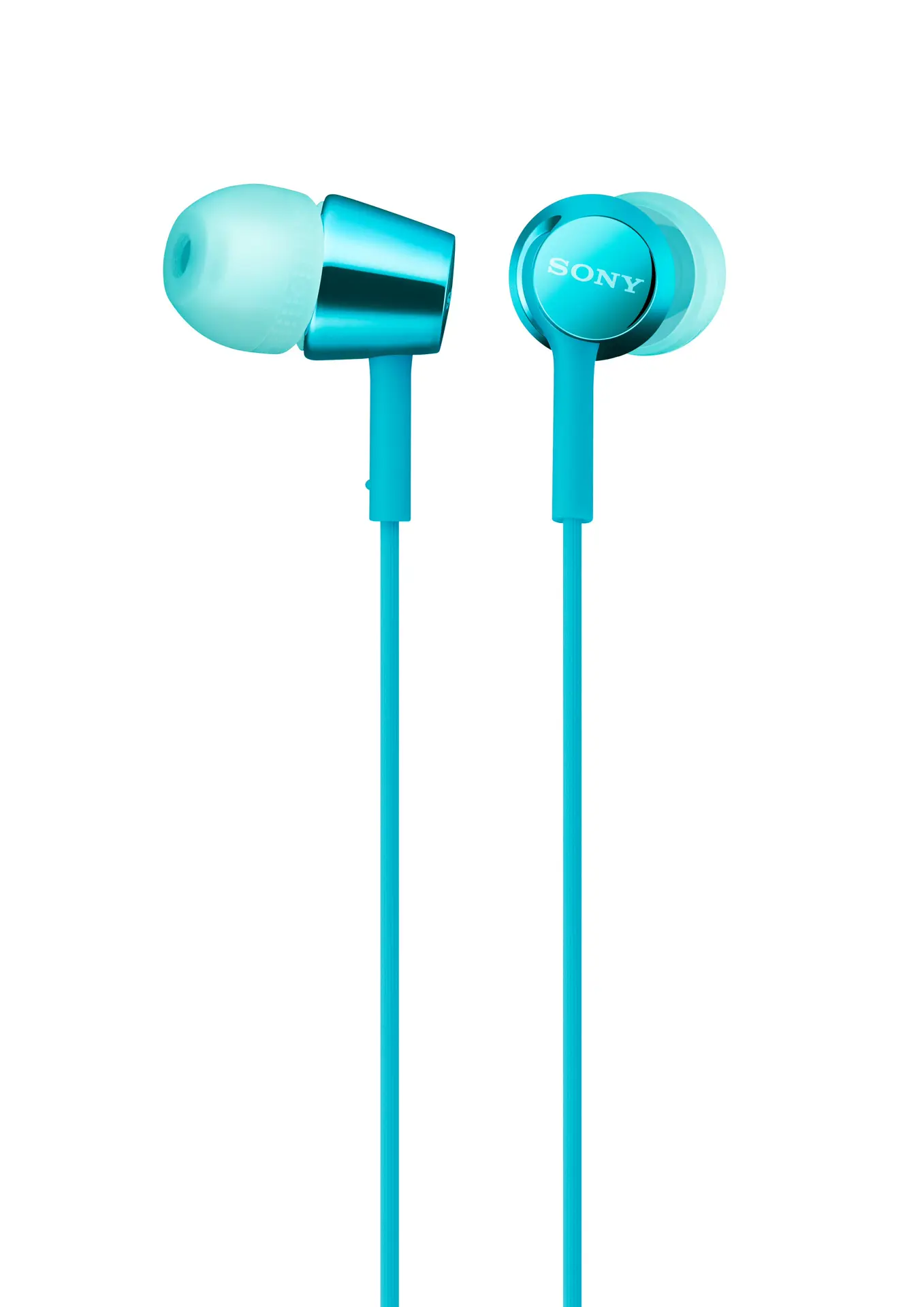 【SONY】入耳式立體聲耳機 MDR-EX155AP#藍色-藍色