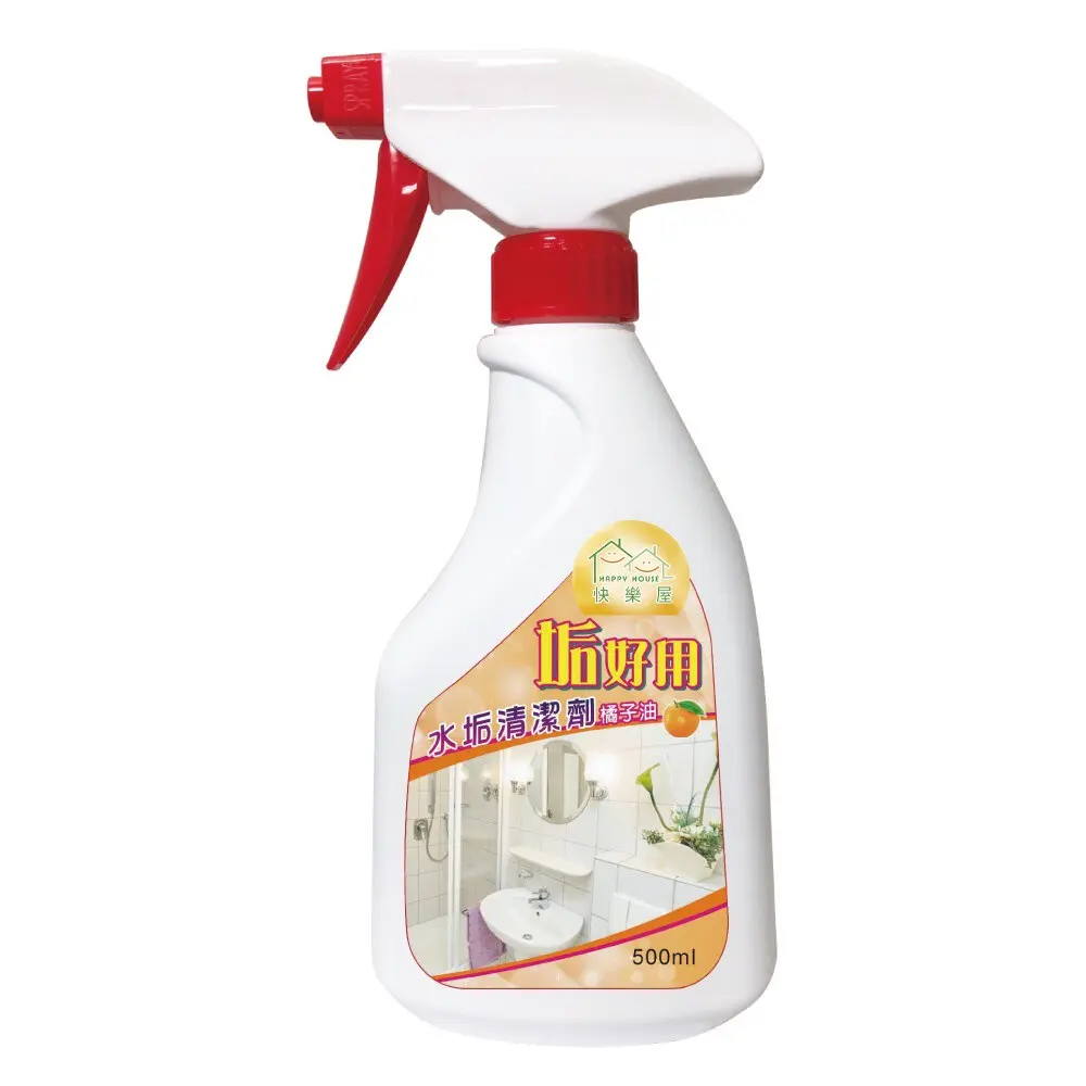 【HAPPY HOUSE】潔必悠垢好用水垢清潔劑 水垢 皂垢-500ml / 1罐