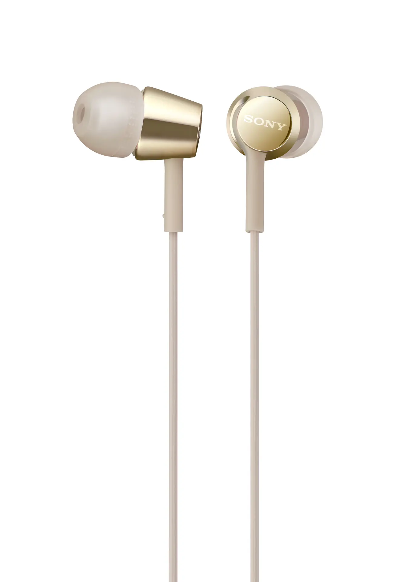 【SONY】入耳式立體聲耳機 MDR-EX155AP#金色-金色
