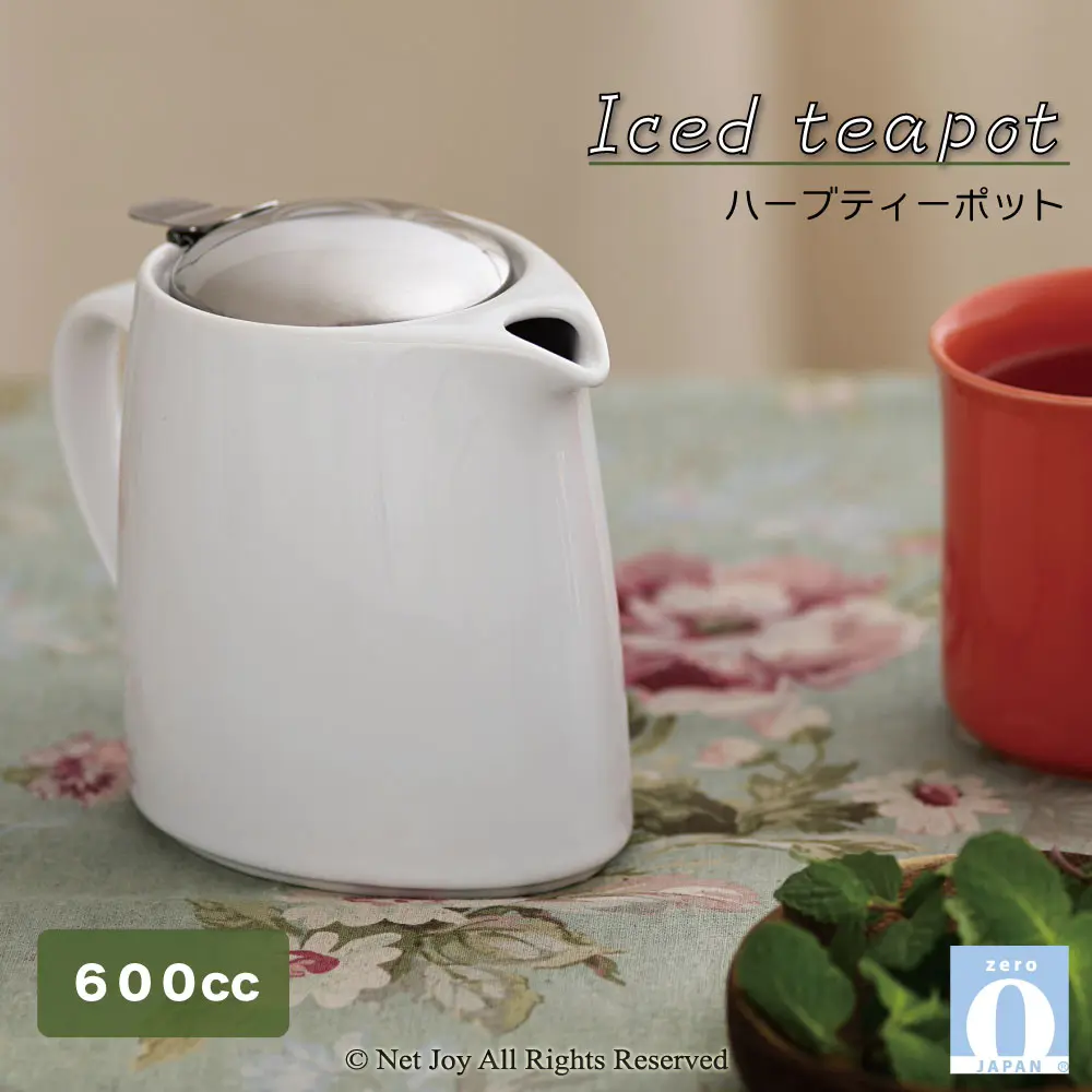 ZERO JAPAN 時尚冷熱陶瓷壺(白)600cc｜Global Online｜Global Mall