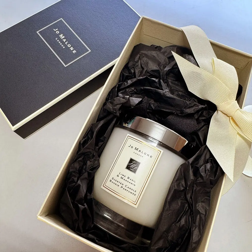 JO MALONE 香氛工藝蠟燭 200g 多款可選(鼠尾草與海鹽/青檸羅勒與柑橘)_國際航空版