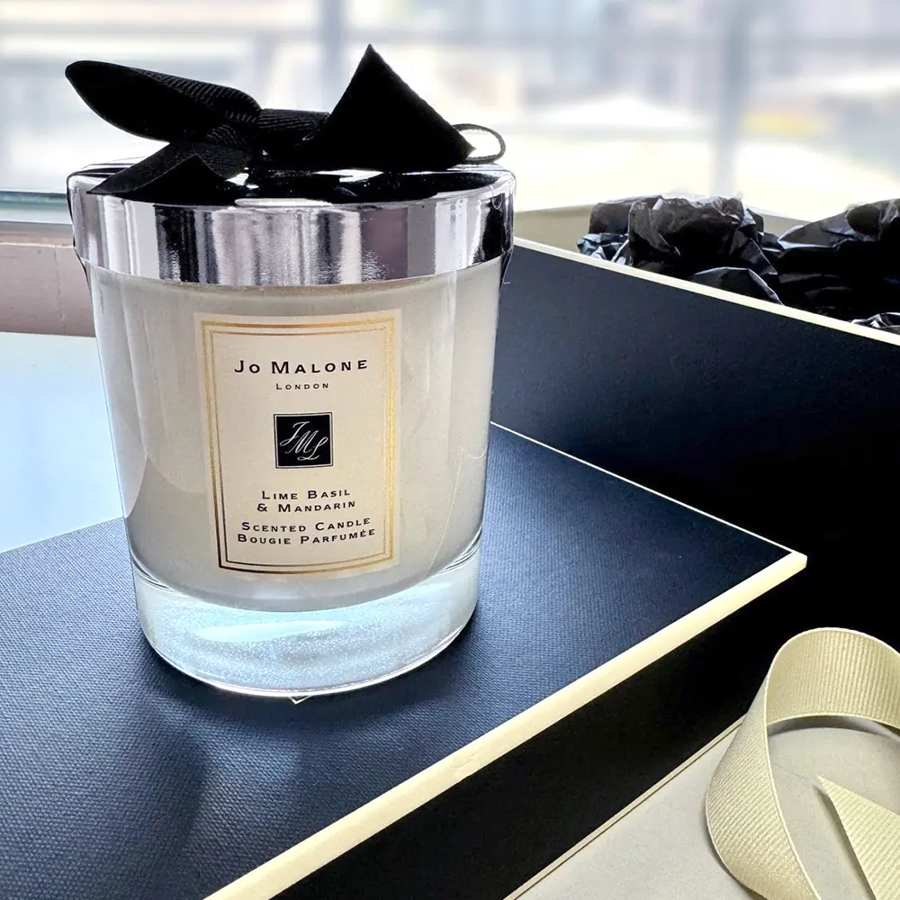 JO MALONE 香氛工藝蠟燭 200g 多款可選(鼠尾草與海鹽/青檸羅勒與柑橘)_國際航空版