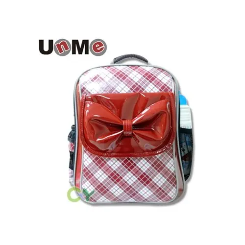 【UnMe】蝴蝶結單層後背書包／紅色加送鉛筆3支◤這樣買就對了 ◢~~商品熱銷搶便宜↘現正熱賣中