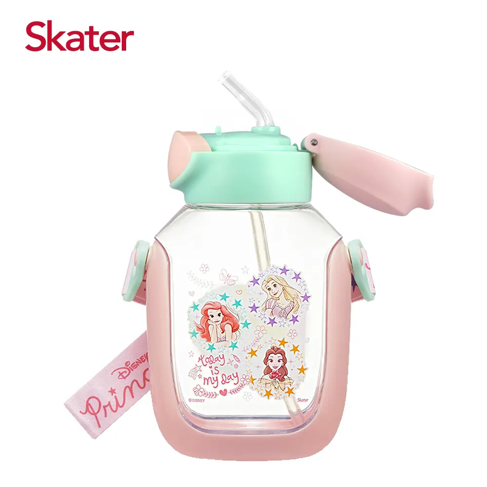 Skater】6DX吸管水壺(530ml)迪士尼公主｜Global Online｜Global Mall