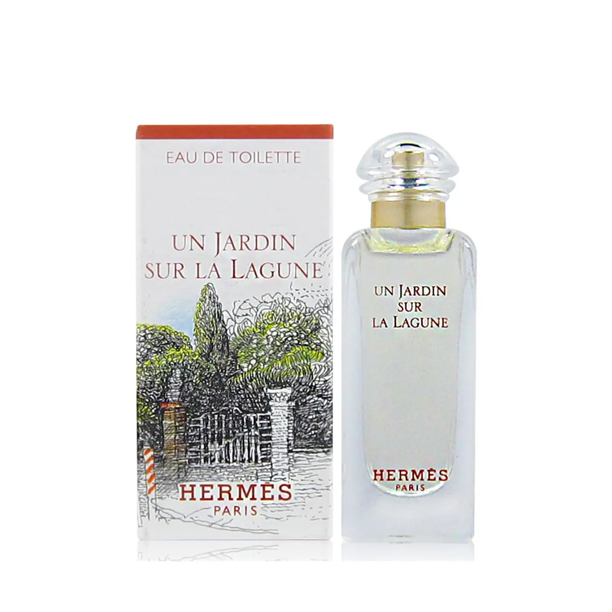 Hermes 愛馬仕 潟湖花園中性淡香水 7.5ml 沾式迷你香水 國際航空版