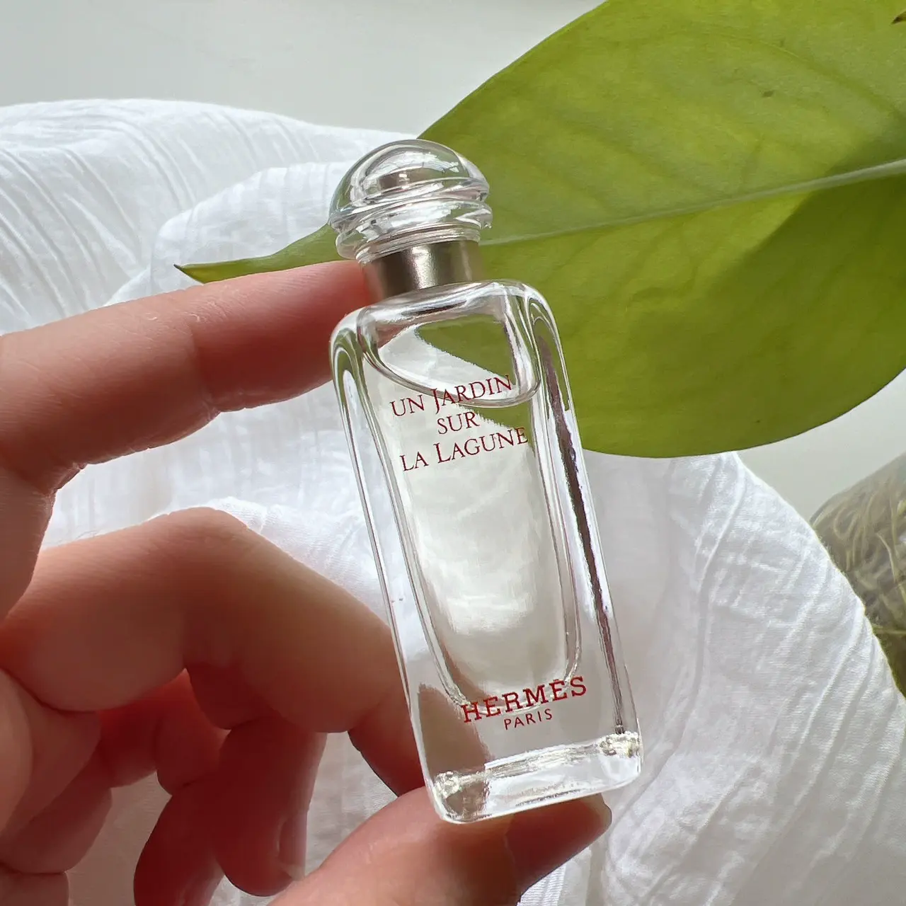 Hermes 愛馬仕潟湖花園中性淡香水7.5ml 沾式迷你香水_國際航空版