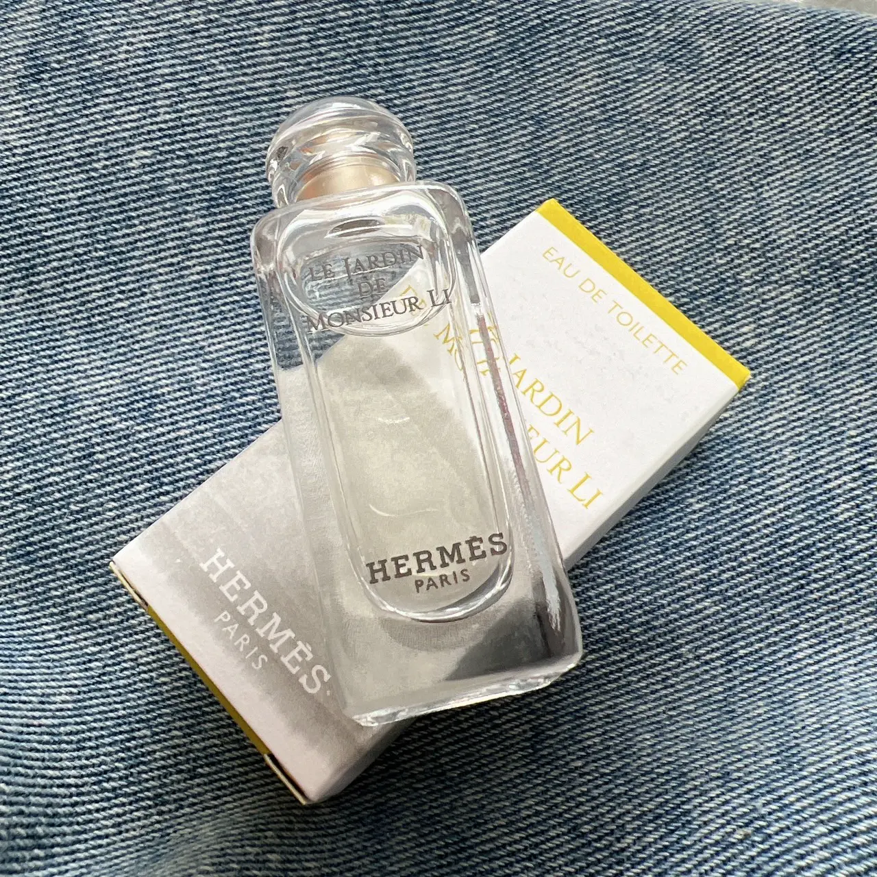Hermes 愛馬仕李先生的花園淡香水7.5ml 沾式迷你香水_國際航空版