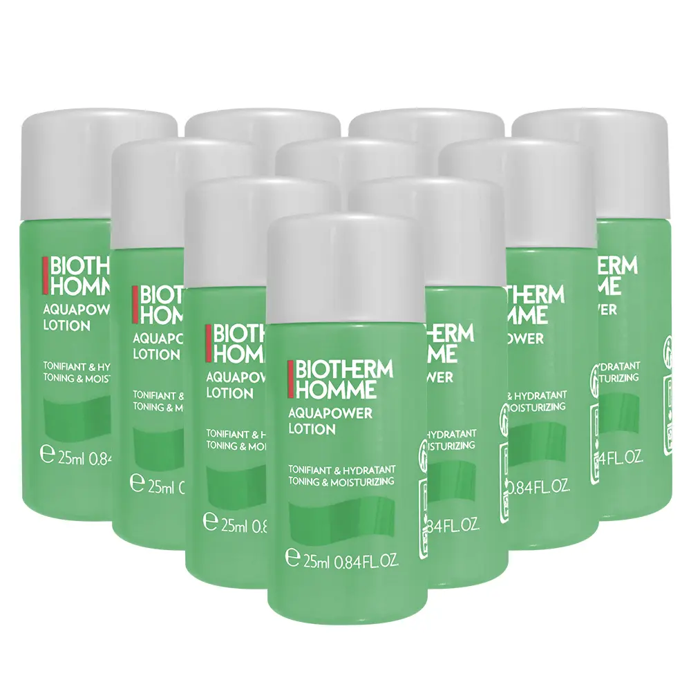 BIOTHERM 碧兒泉 男仕活泉保濕機能水(25ml)*10(效期2026.3 正貨)