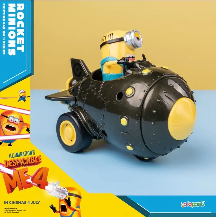 小小兵 Rocket 迴力車 YOLOPARK AMK 神偷奶爸4