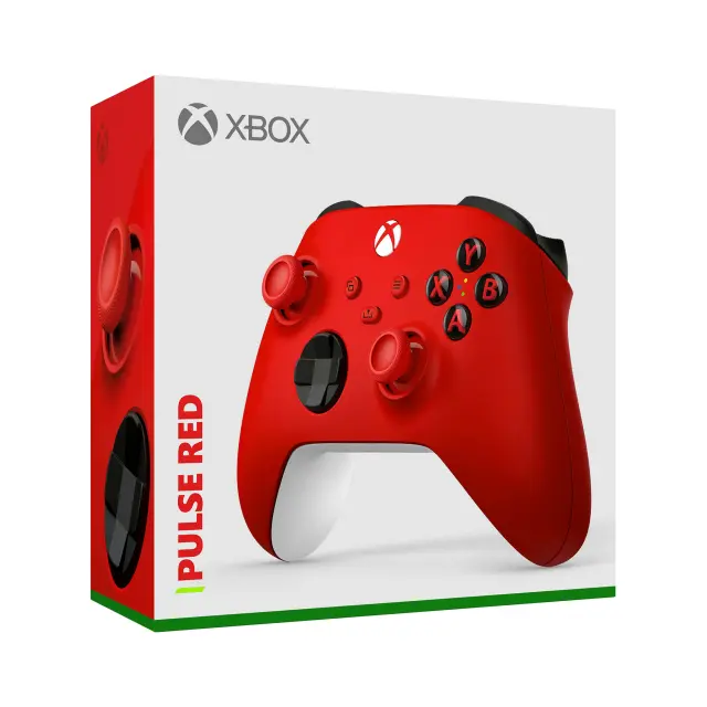 微軟 Xbox Series S 512G主機(贈XBOX原廠控制器)-狙擊紅
