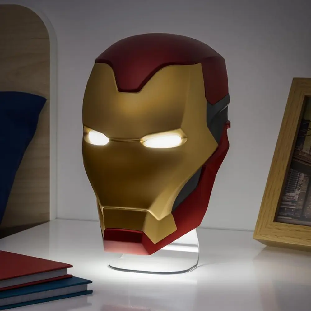 Paladone UK Marvel 漫威 鋼鐵人 IRON MAN 立體面具造型桌燈 壁燈 夜燈