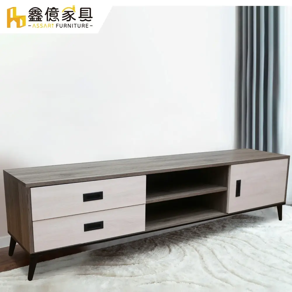 ASSARI-溫哥華6尺電視櫃(寬180x深40x高47cm)