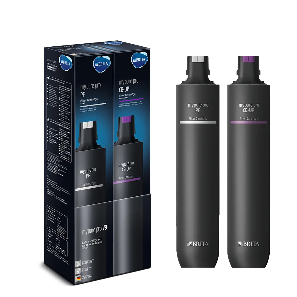 【BRITA】mypure pro V9 超微濾濾芯組