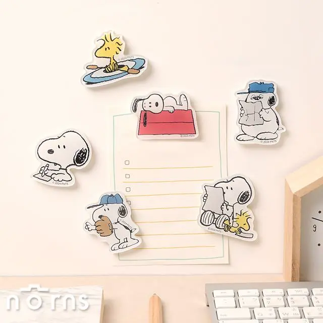 Peanuts史努比造型磁鐵- Norns Original Design 壓克力磁鐵 強力磁鐵 冰箱磁鐵-史努比屋頂