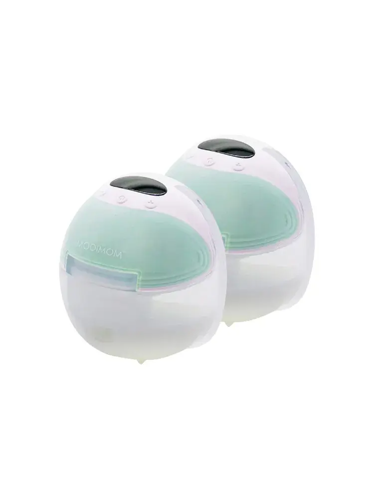 【英國 MOOIMOM 沐伊孕哺】免手持電動吸乳器 尊爵版 安琪兒#2入組-2入組