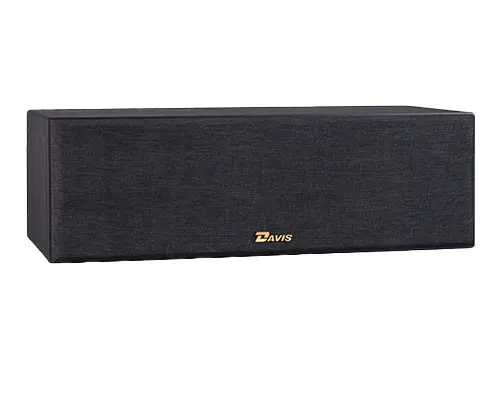 法國 Davis Acoustics Krypton C 中置式喇叭/只-黑木紋