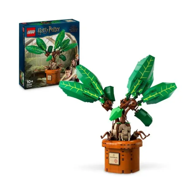 【LEGO樂高】哈利波特系列 76433 魔蘋果(Mandrake 植物模型 禮物)