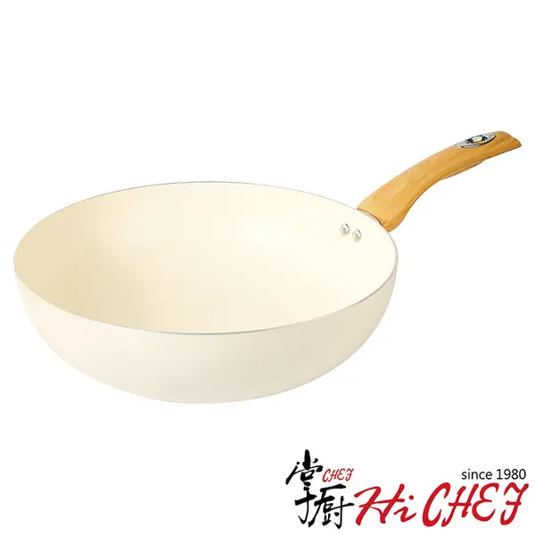 《掌廚HiCHEF》CREAMY 不沾鍋30CM煎炒鍋