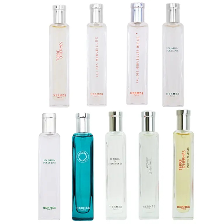 新品 HERMES 香水 15ml ×2 HERMES 愛馬仕屋頂花園淡香水(15ml)-國際航空版- PChome 24h購物