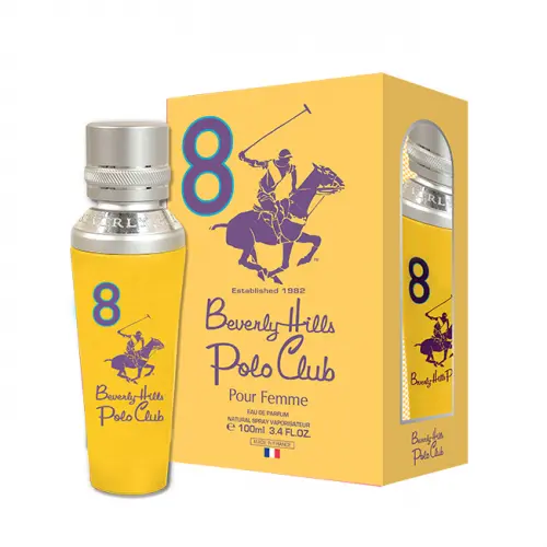 【B.H. POLO 比佛利保羅】黃色馬球騎士精神女性淡香精 100ml