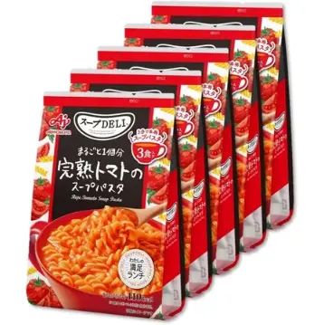 【AJINOMOTO 味之素】湯義大利麵 螺旋麵 3入x5包#完熟番茄-完熟番茄