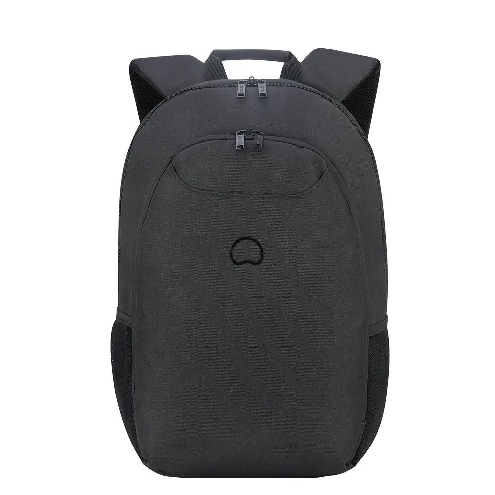 【DELSEY】ESPLANADE-15.6"電腦後揹包-深黑色 00394260350