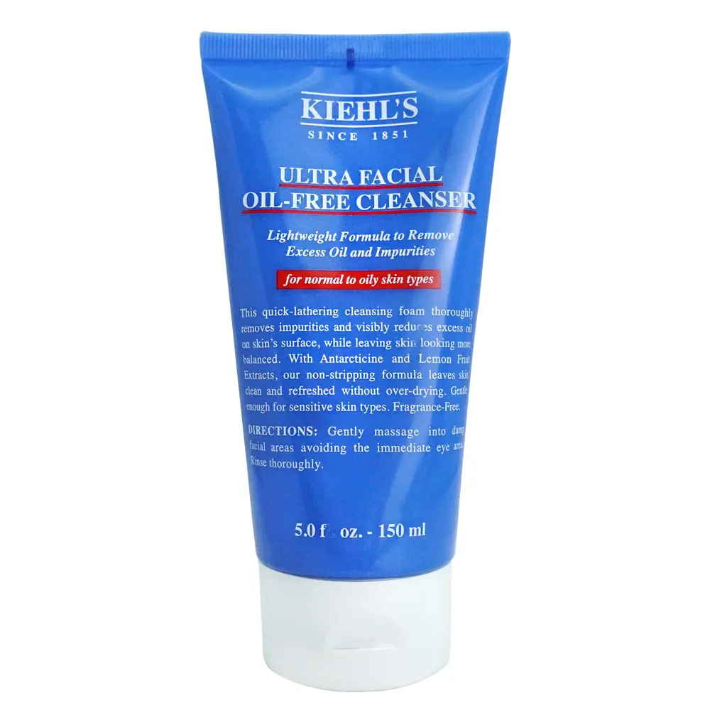 KIEHLS契爾氏 冰河保濕無油清爽潔面慕斯 150ml 國際航空版