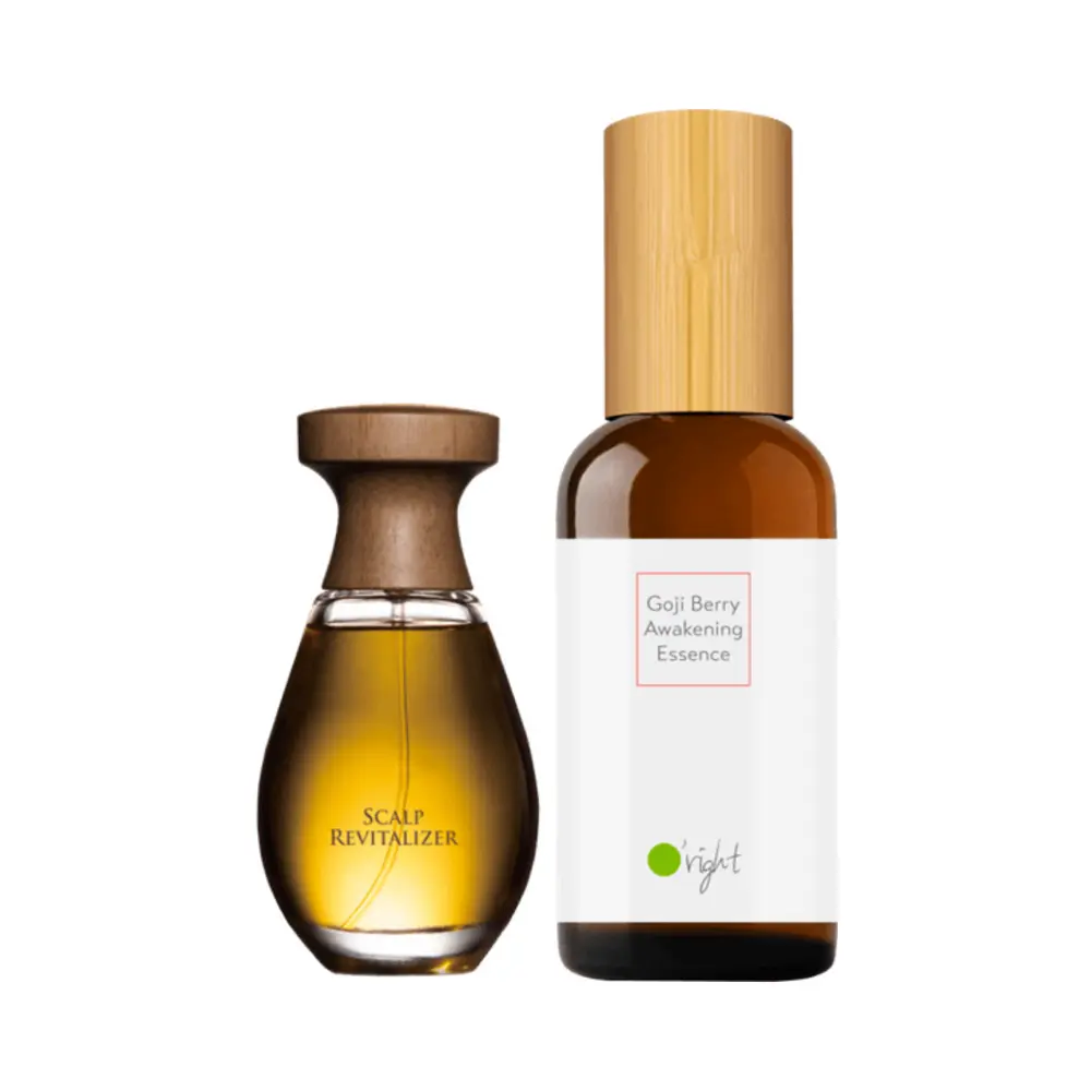 O'right 歐萊德 咖啡因麥拉寧養髮液50mL 贈 枸杞撫紋青春露100mL