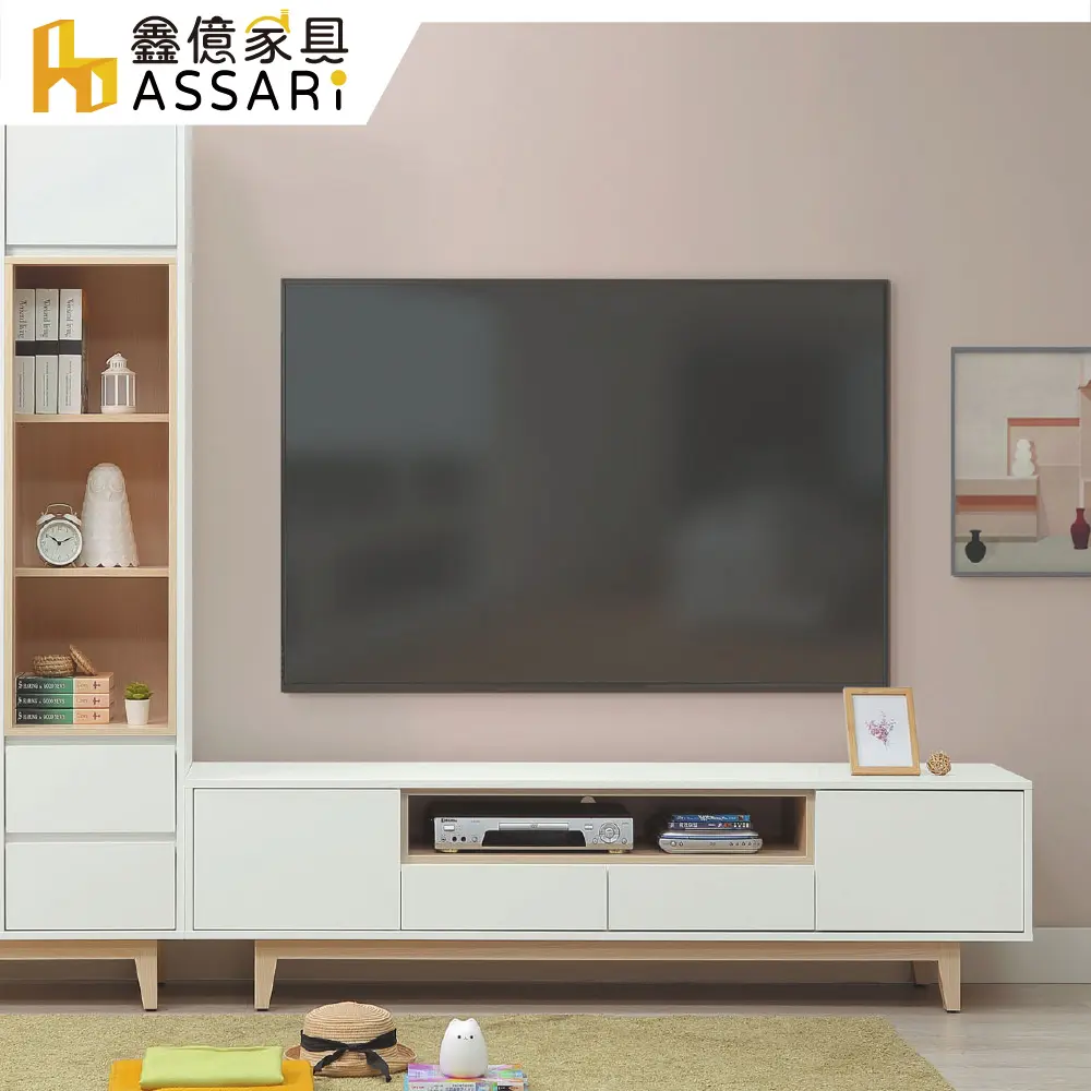 ASSARI-羅威6尺電視櫃(寬182x深40x高49cm)