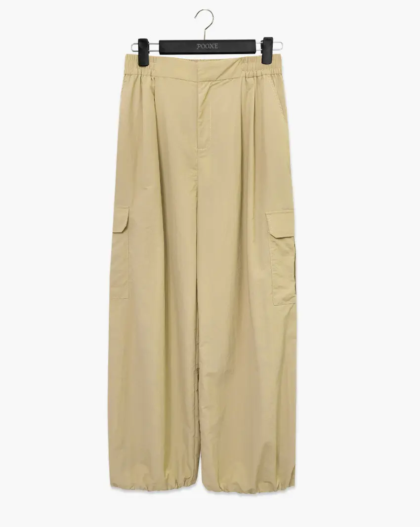 【POONE】率性酷型縮口工裝褲#卡-卡