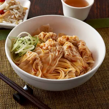 【朱記餡餅粥】鮮肉餛飩抄手拌麵(主)