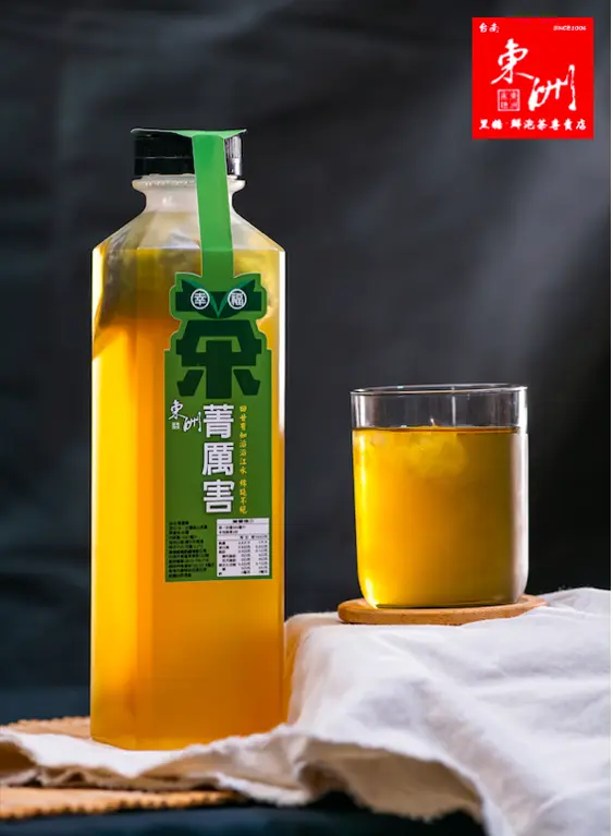(主)【東洲黑糖奶舖】 金萱茶罐裝1000cc