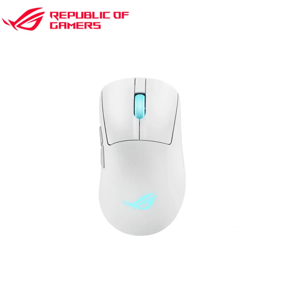 【ASUS ROG 華碩】KERIS II ORIGIN 無線三模電競滑鼠 白色