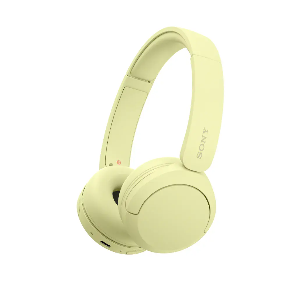 【SONY索尼】WH-CH520 無線藍芽耳罩式耳機-黃色