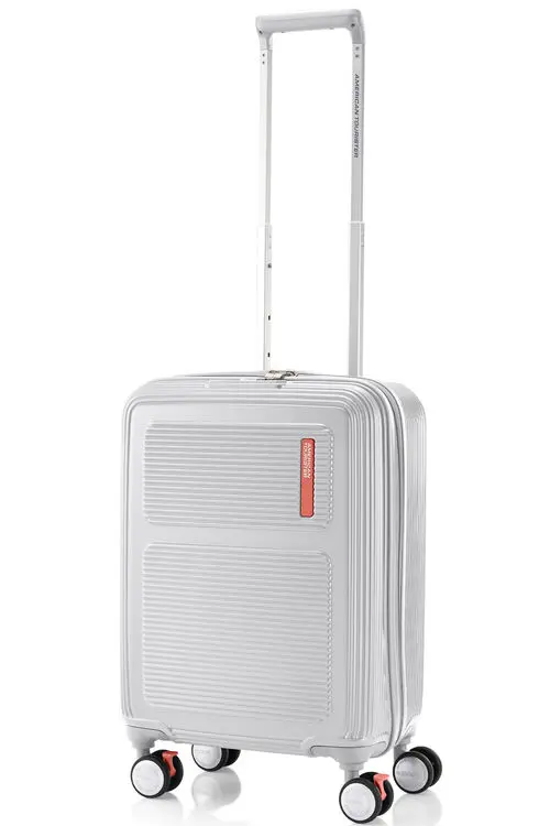 【American Tourister】MAXIVO 20吋 四輪行李箱 淺灰 HO2*38011