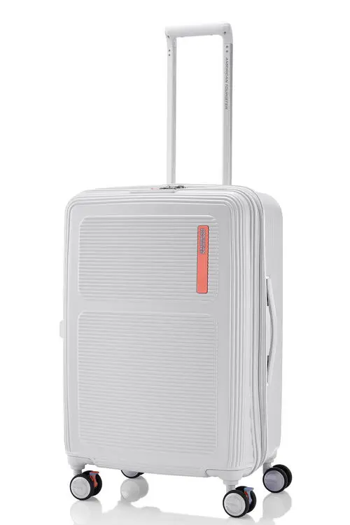 【American Tourister】MAXIVO 24吋 可擴充行李箱 淺灰 HO2*38012