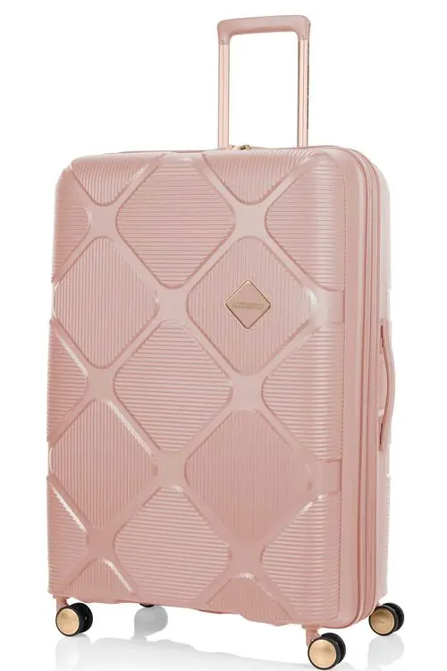 【American Tourister】INSTAGON 30吋 可擴充行李箱 桃花 HJ4*70009