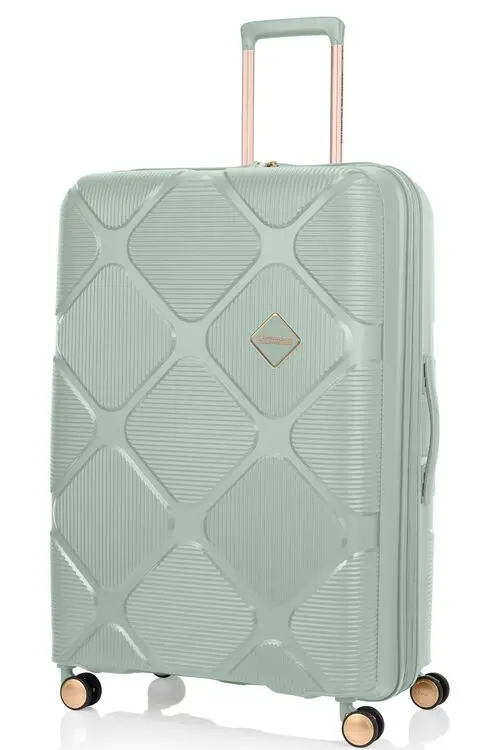 【American Tourister】INSTAGON 30吋 可擴充行李箱 淡綠 HJ4*31009