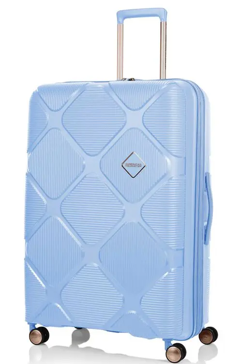 【American Tourister】INSTAGON 30吋 可擴充行李箱 淡藍 HJ4*11009
