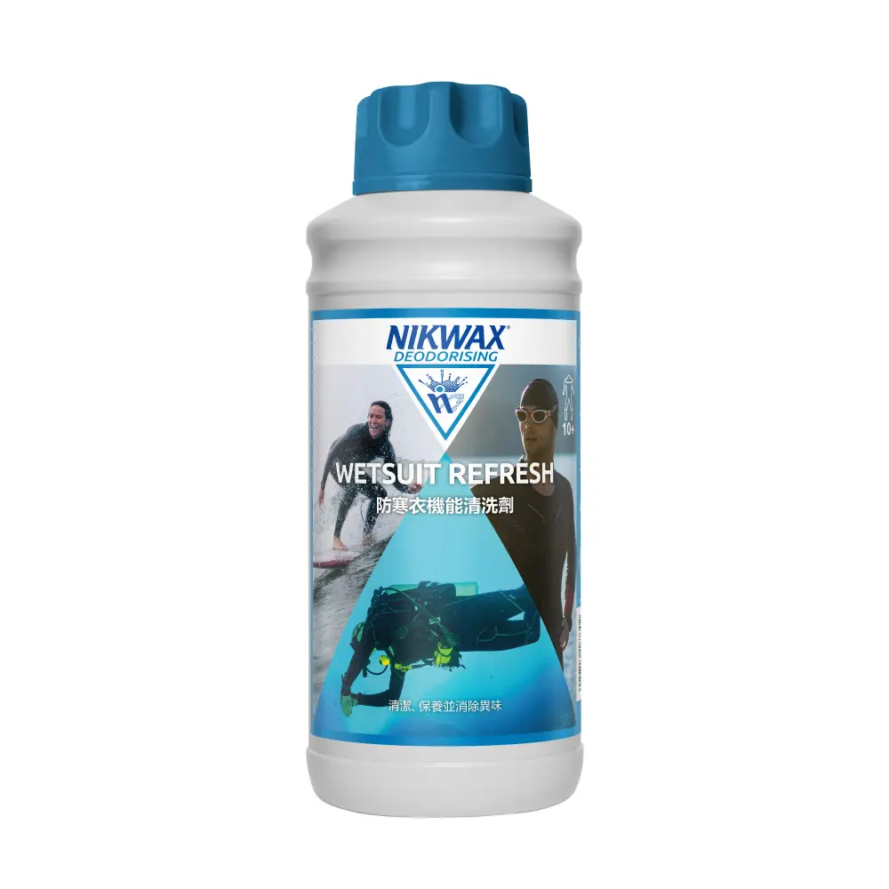 【城市綠洲】NIKWAX 防寒衣機能清洗劑 1W3 《1000ml》潛水衣清潔、潛水裝備除臭、氯丁橡膠洗淨 限新北中和取貨