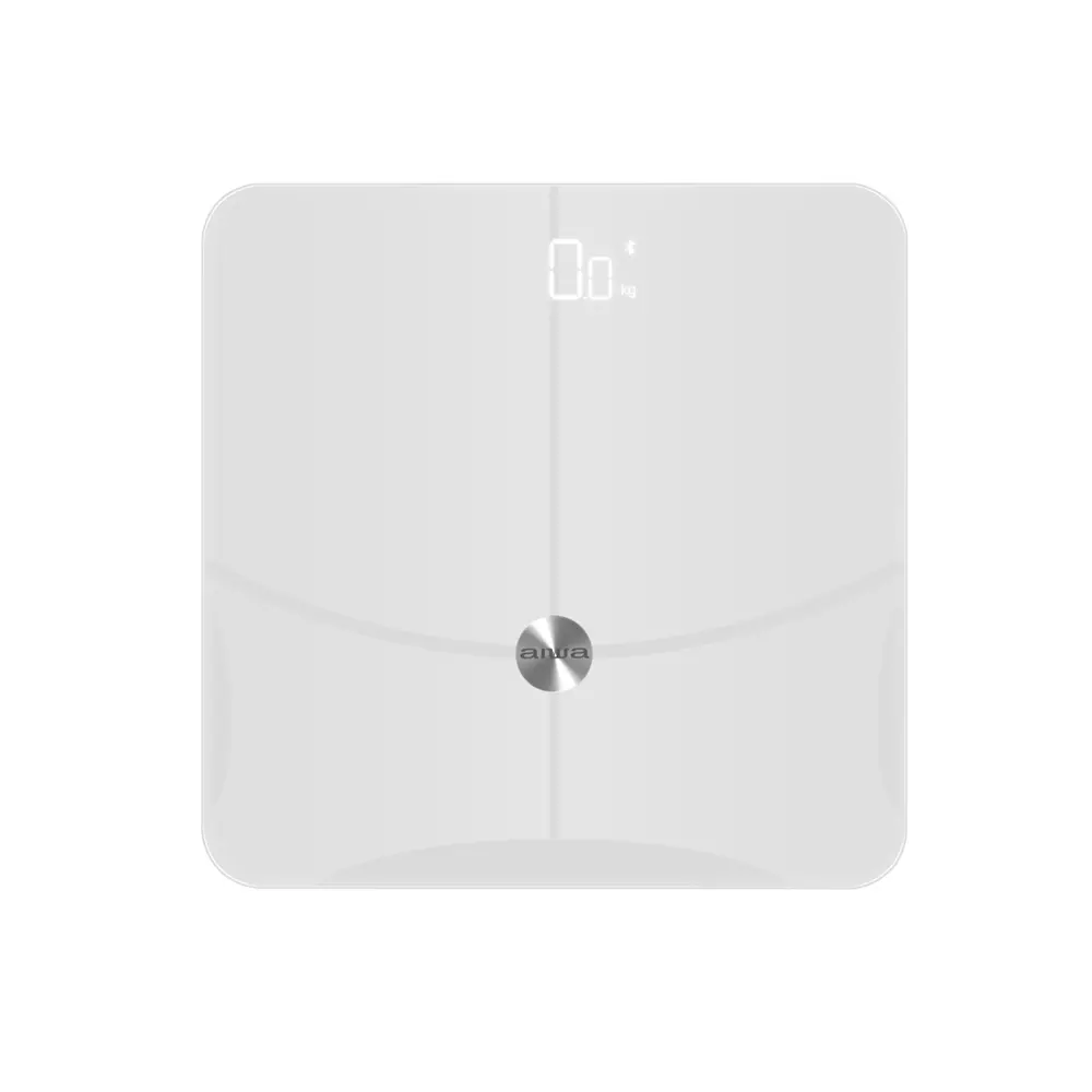 結帳再折⭐【AIWA 愛華】藍芽智慧體重計 AW-HY18 三色-白色