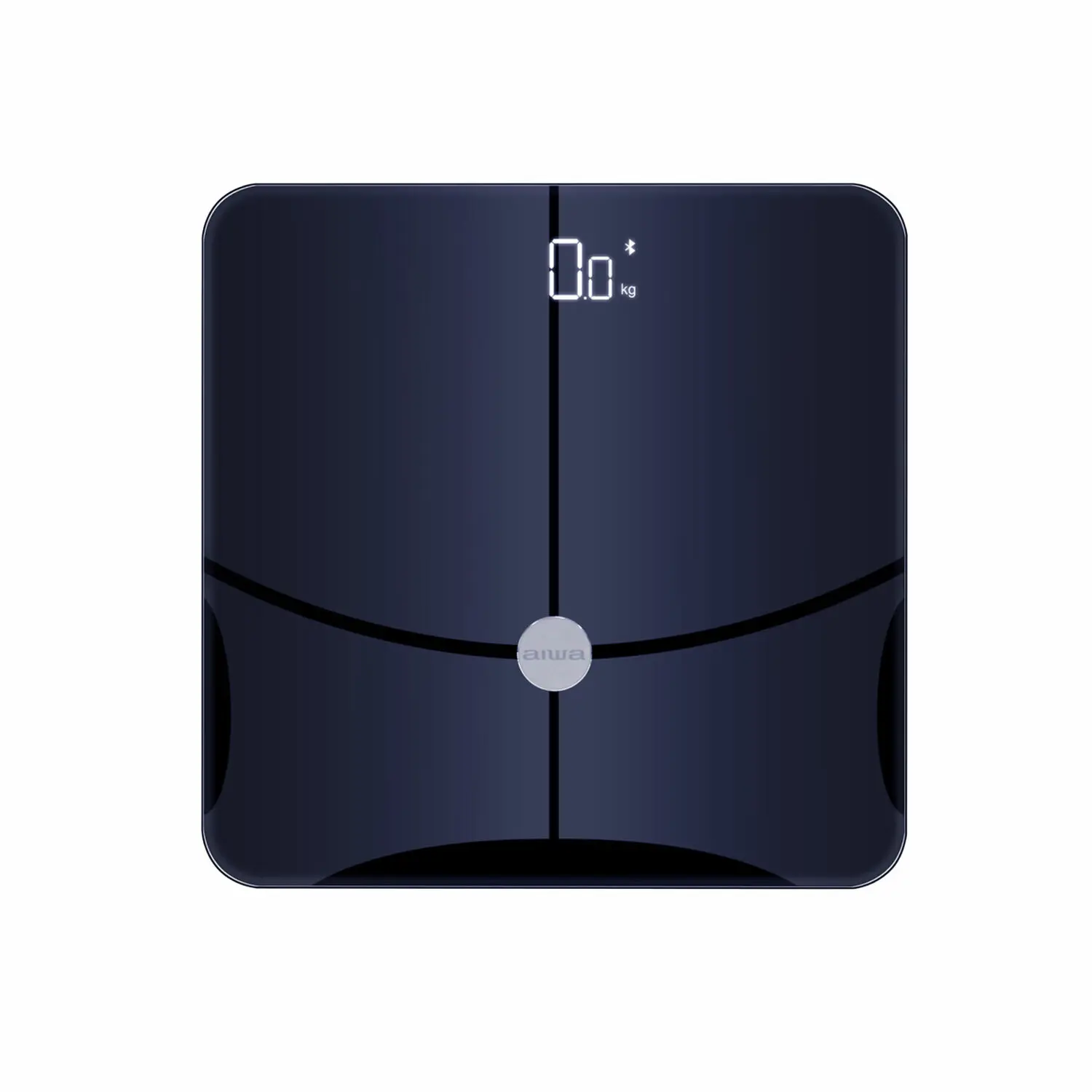 結帳再折⭐【AIWA 愛華】藍芽智慧體重計 AW-HY18 三色-藍色