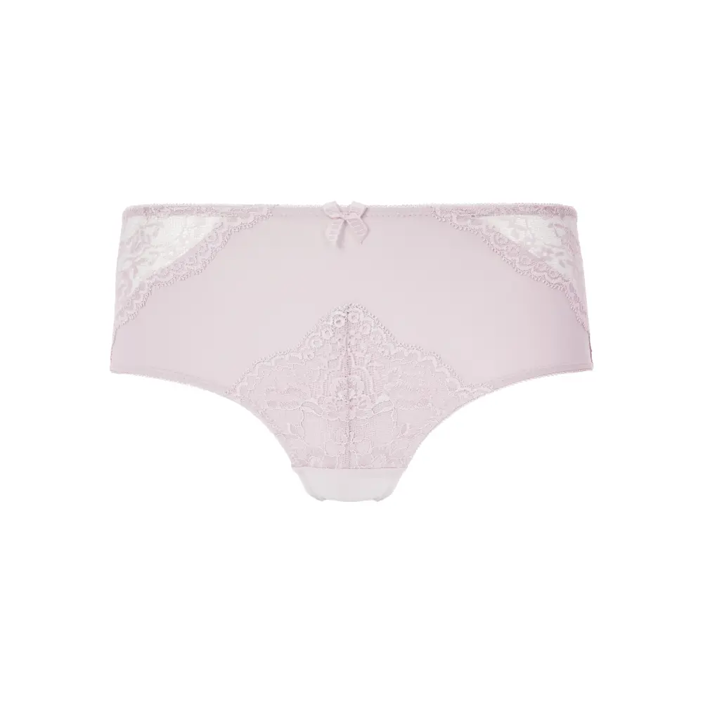 【黛安芬】自然優雅系列 蕾絲無痕中腰平口內褲 M-EL ｜87-2014 9N溫柔紫#L-L